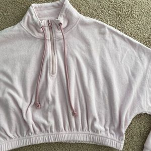 PacSun Cropped 3/4 zip